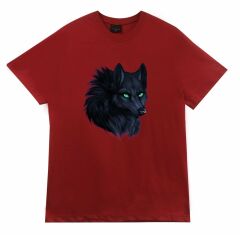 Kurt Baskılı T-shirt