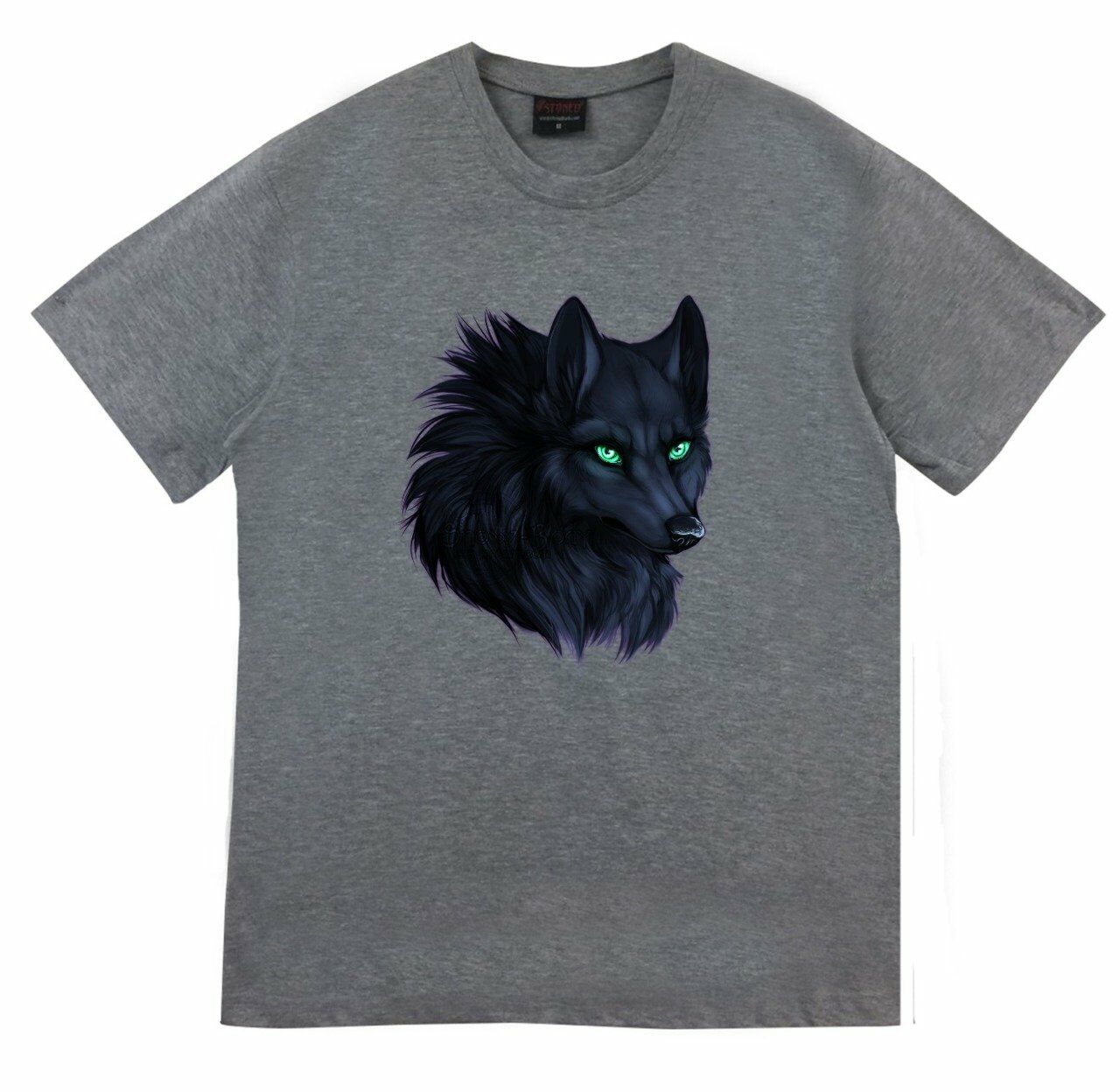 Kurt Baskılı T-shirt GRİ - M