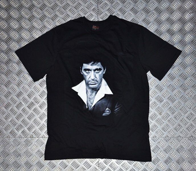 SCARFACE Baskılı T-shirt