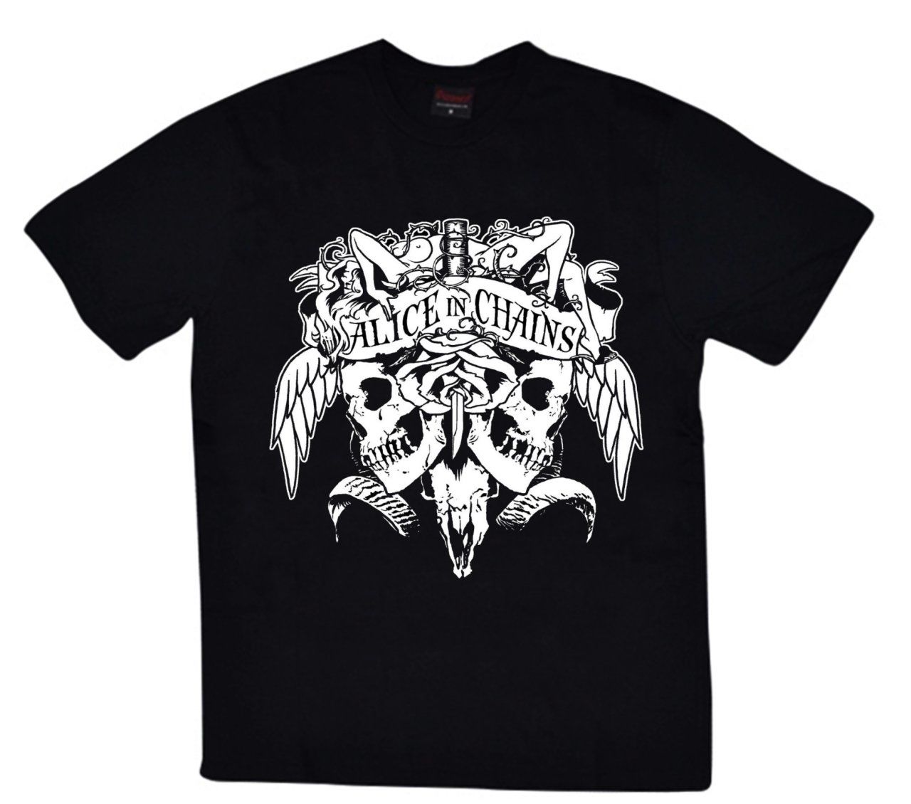 Alice In Chains Baskılı T-shirt