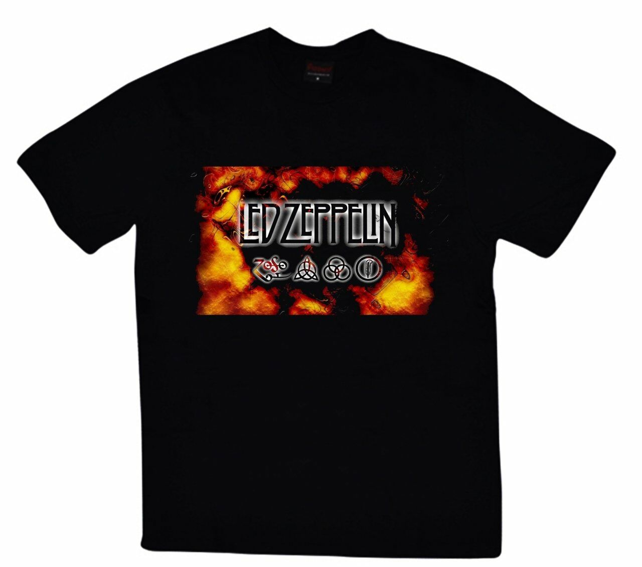 Led Zeppelin Baskılı T-shirt