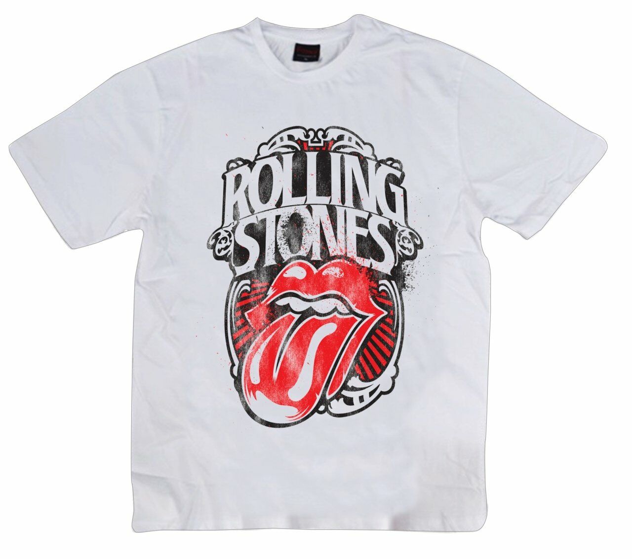 The Rolling Stones Baskılı T-shirt