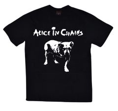 Alice In Chains Baskılı T-shirt