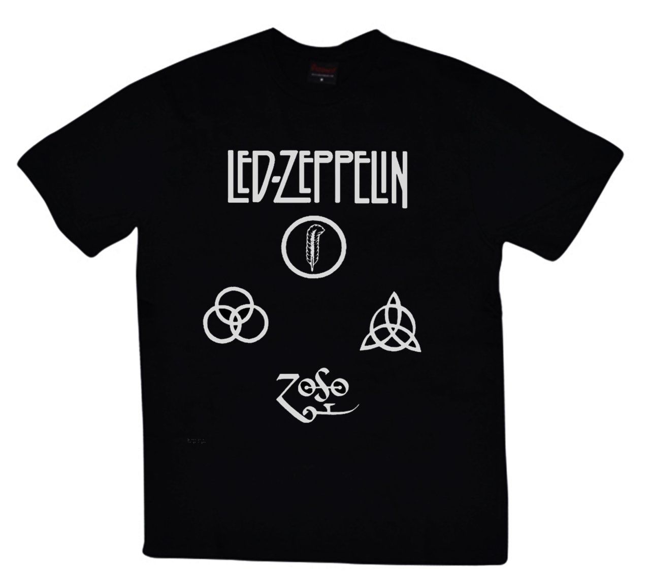 Led Zeppelin Baskılı T-shirt