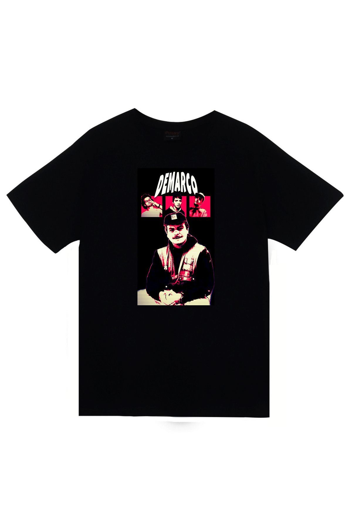 Mac Demarco Baskılı Unisex %100 Pamuk Siyah T-shirt