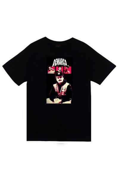 Mac Demarco Baskılı Unisex %100 Pamuk Siyah T-shirt