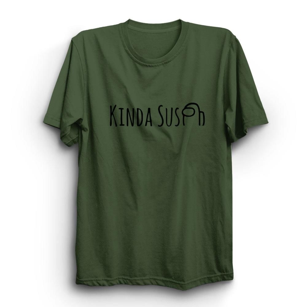 Among Us Kinda Sus Oyun Baskılı Tshirt