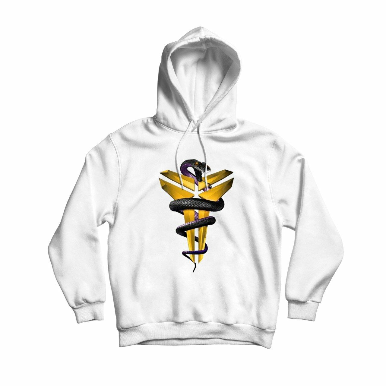 Kobe Bryant Baskılı Kapşonlu Sweatshirt