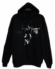 NF Baskılı Kapüşonlu Sweatshirt