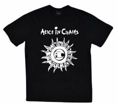 Alice In Chains Baskılı T-shirt