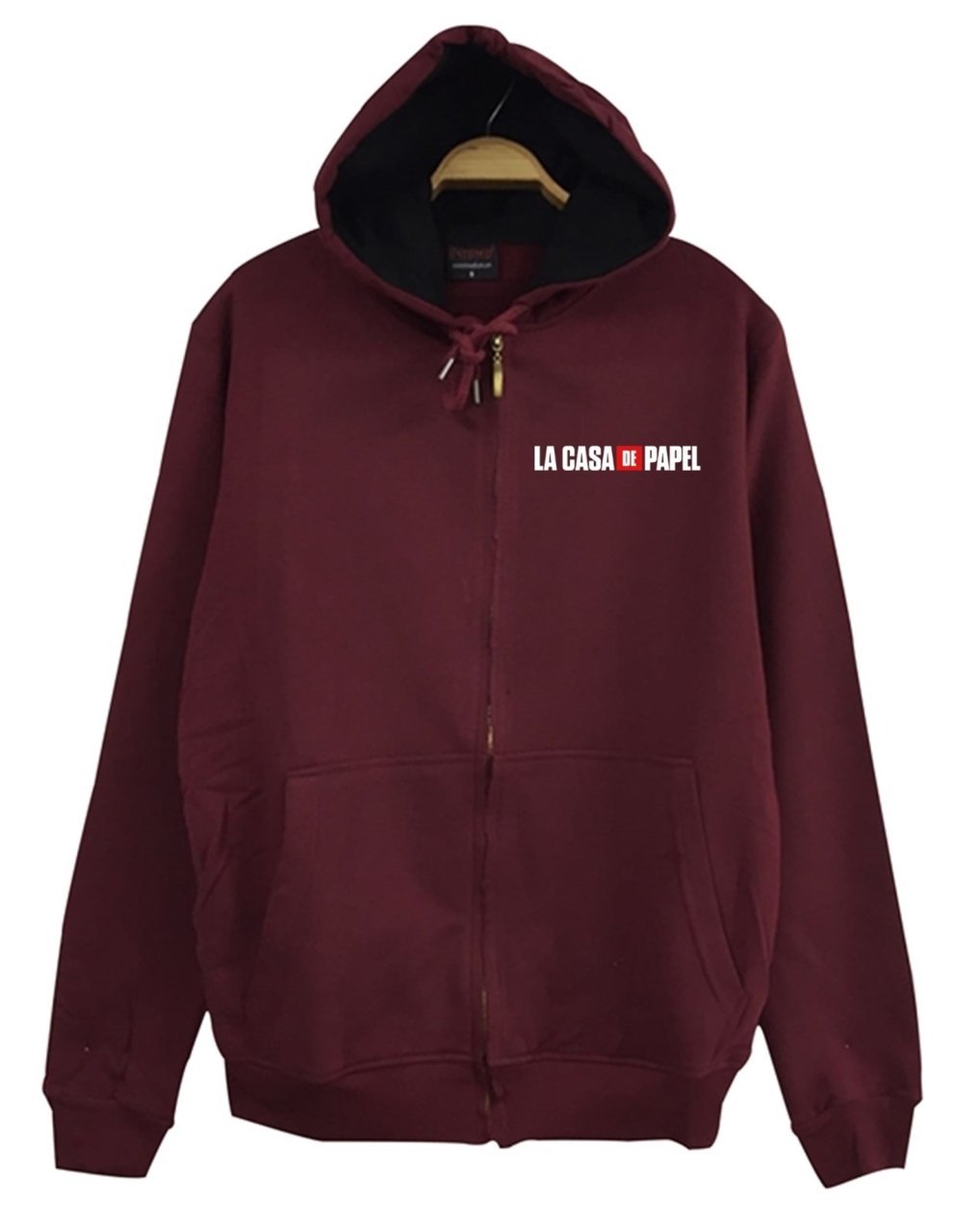 La Casa De Papel Bask l Sweatshirt BORDO 5XL