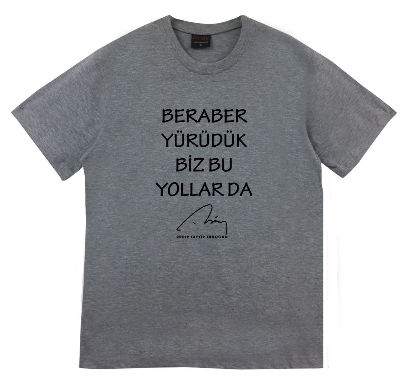 Recep Tayyip Erdoğan Baskılı T-shirt