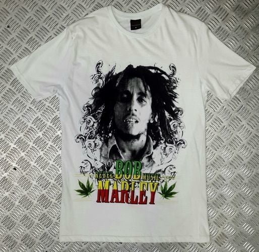 BOB MARLEY Baskılı T-shirt