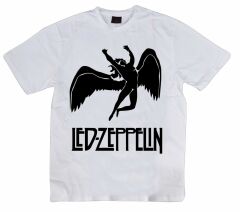 Led Zeppelin Baskılı T-shirt