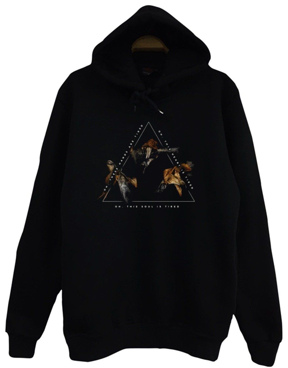 NF Baskılı Kapüşonlu Sweatshirt