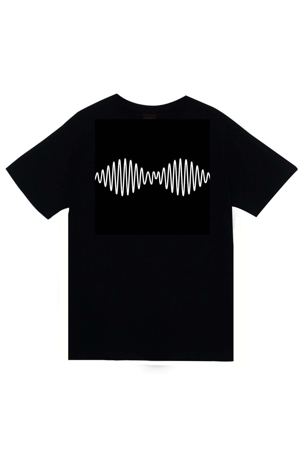 Arctic Monkeys Müzik Grubu No.1 Party Anthem Baskılı Unisex %100 Pamuk Siyah T-shirt