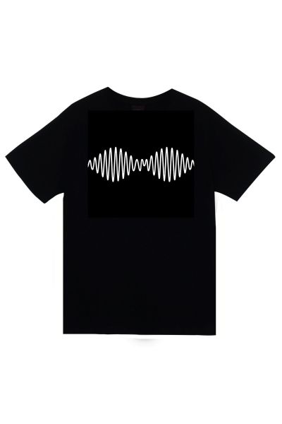 Arctic Monkeys Müzik Grubu No.1 Party Anthem Baskılı Unisex %100 Pamuk Siyah T-shirt