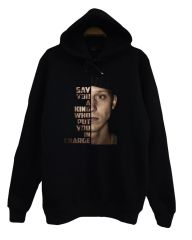 NF Baskılı Kapüşonlu Sweatshirt