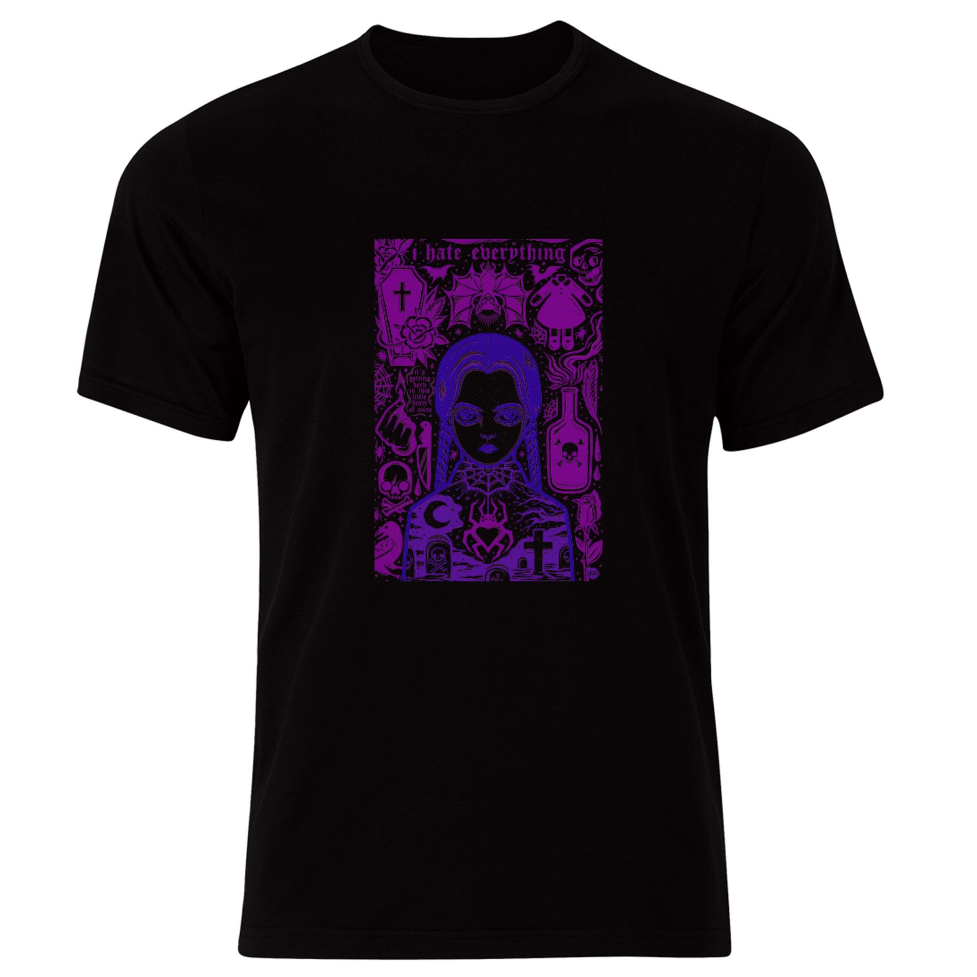 Wednesday Baskılı Özel Tasarım Unısex Tshirt