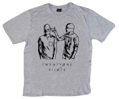 Twenty One Pilots Baskılı T-shirt