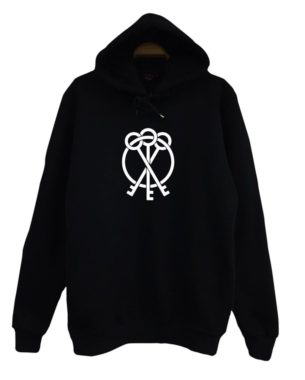 NF Baskılı Kapüşonlu Sweatshirt