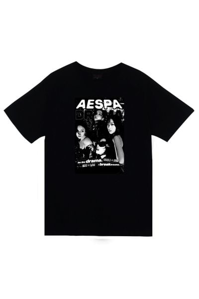 Texas Chainsaw Baskılı Unisex %100 Pamuk Siyah T-shirt
