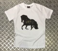 AT Baskılı T-shirt