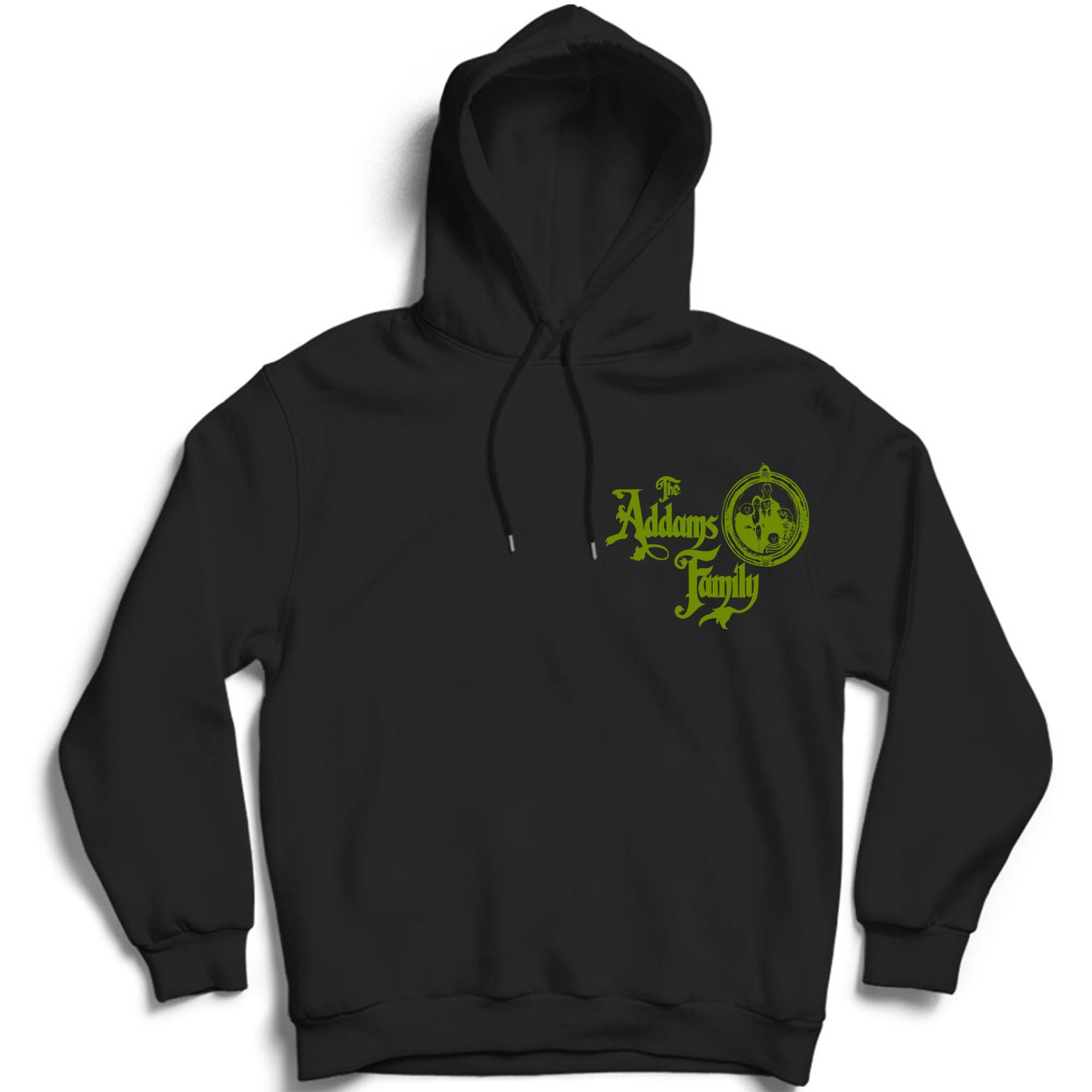 Wednesday Baskılı Özel Tasarım Unısex Kapşonlu Sweatshirt