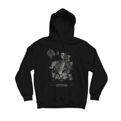 Opeth Baskılı Kapşonlu Sweatshirt