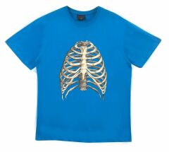 İskelet Baskılı T-shirt