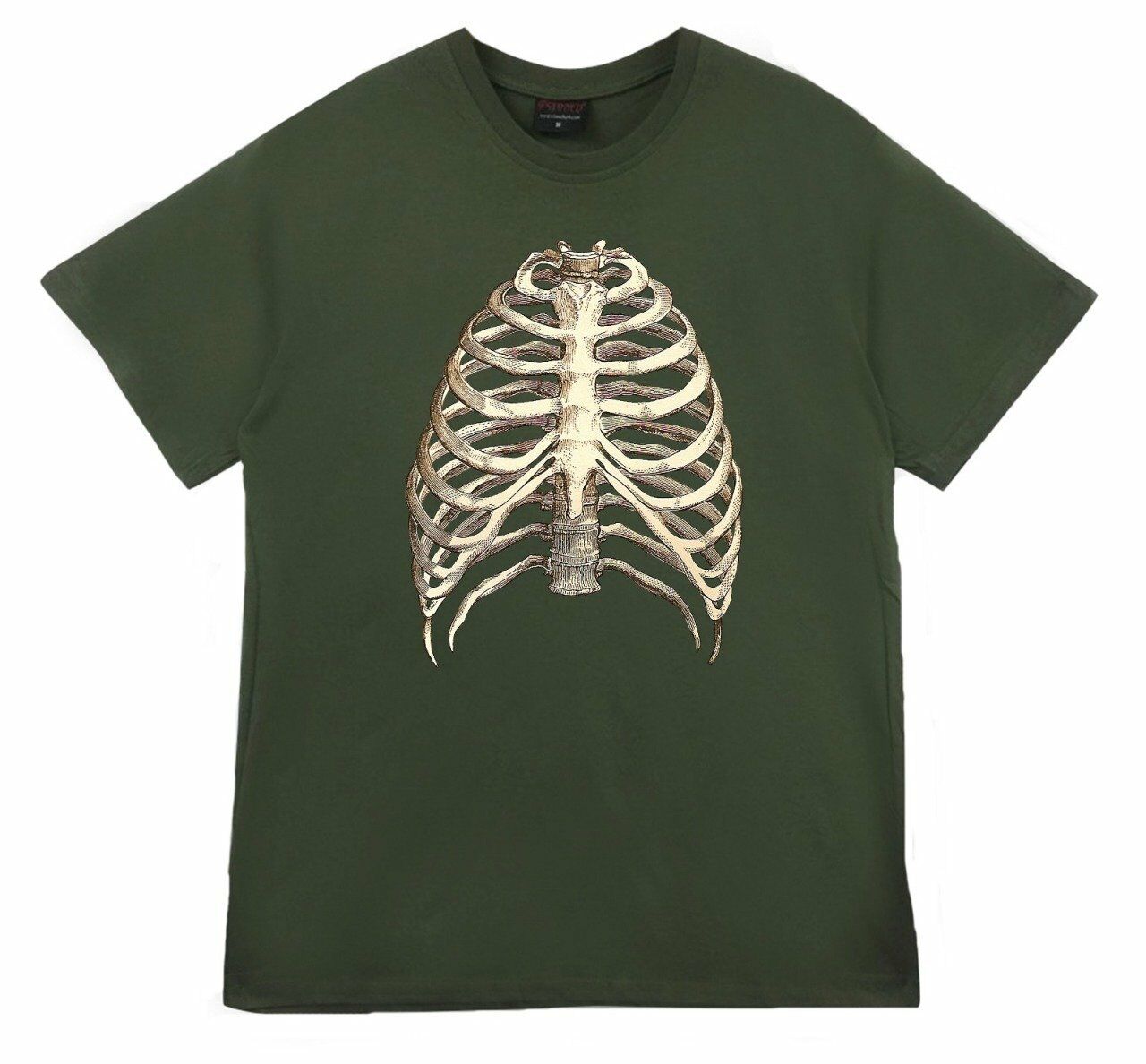 İskelet Baskılı T-shirt