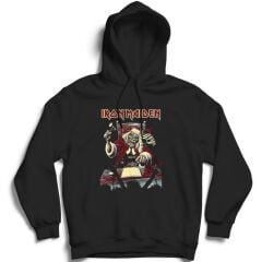 Iron Maiden Baskılı Özel Tasarım Unısex Kapşonlu Sweatshirt