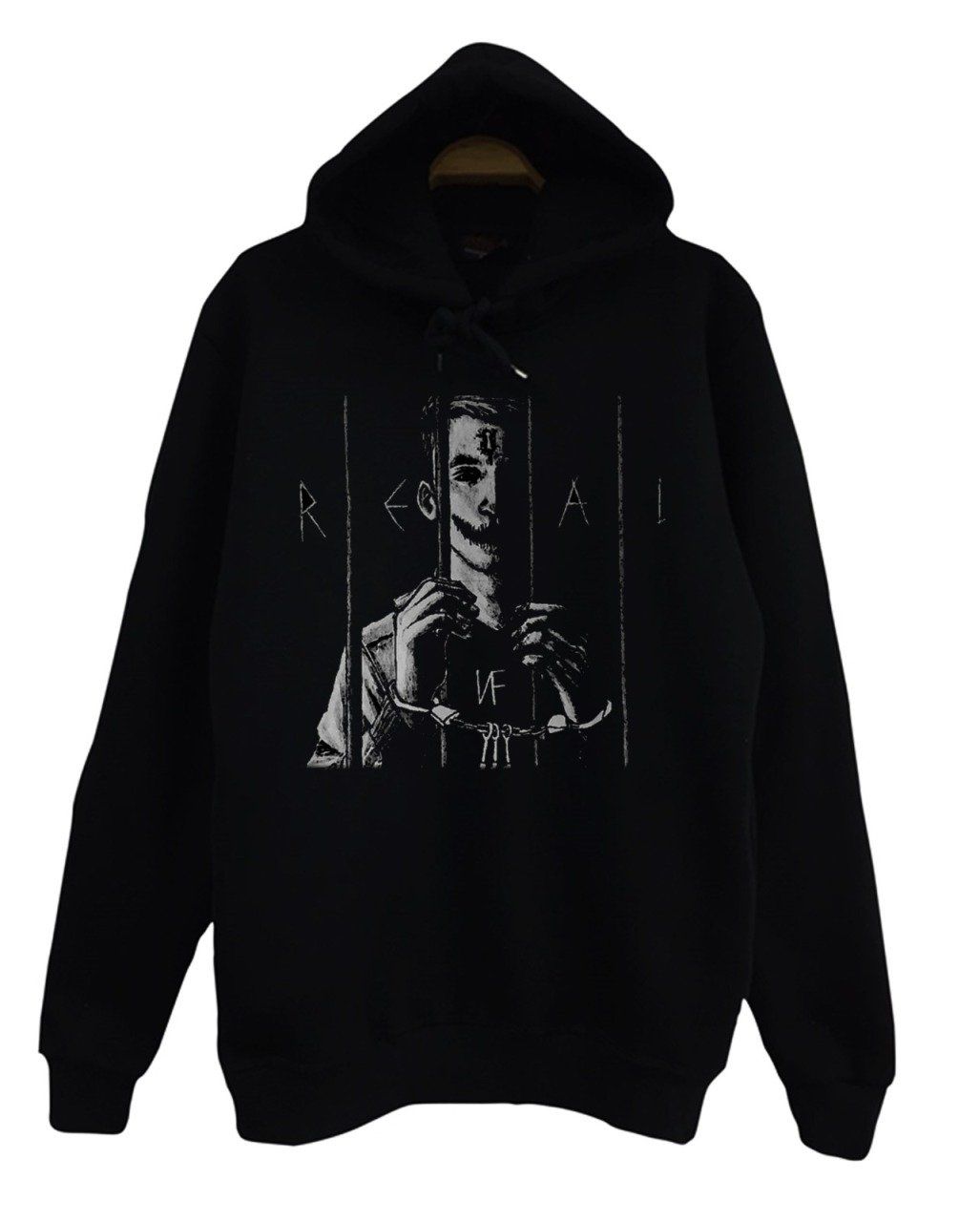 NF Baskılı Kapüşonlu Sweatshirt
