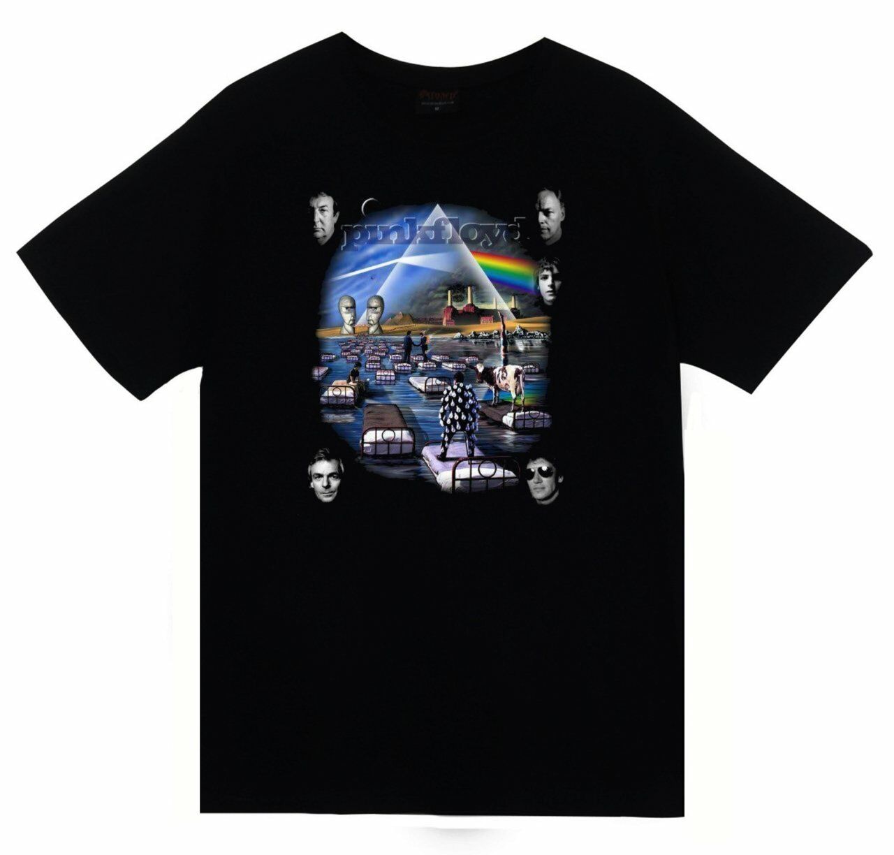 Pink Floyd Baskılı T-shirt