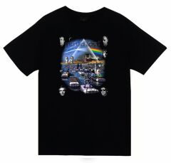 Pink Floyd Baskılı T-shirt