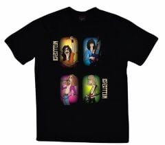 Led Zeppelin Baskılı T-shirt