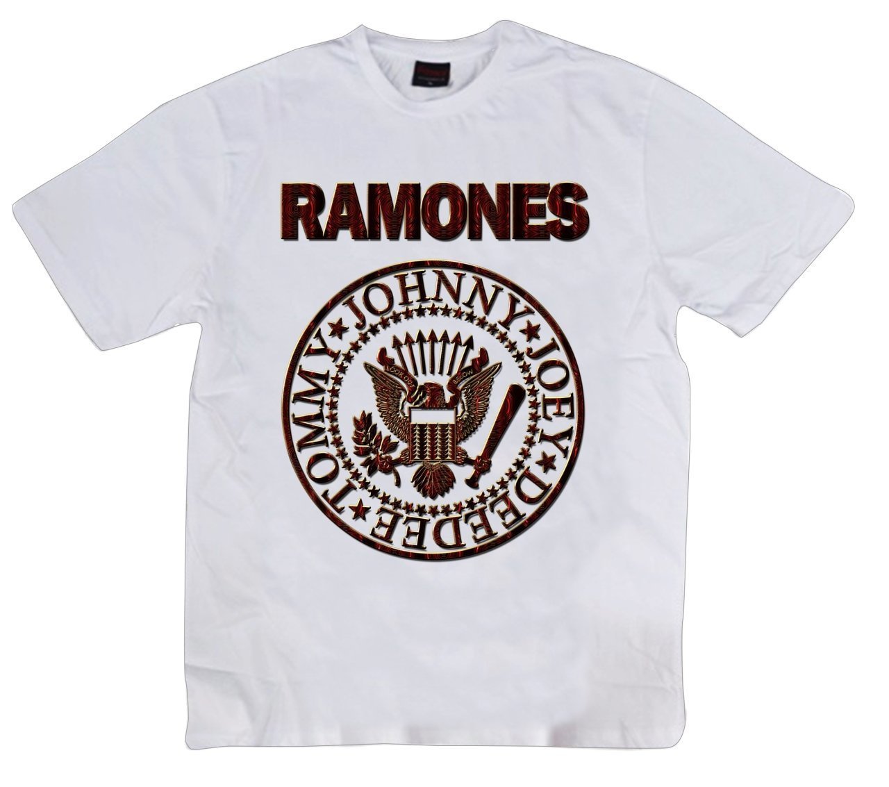 Ramones Bask l T shirt BEYAZ 5XL