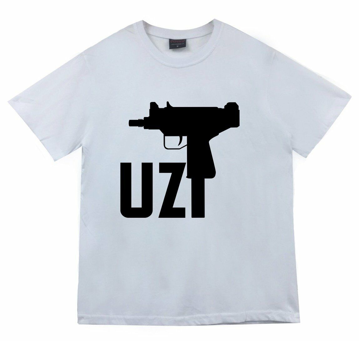 Uzi Baskılı T-shirt