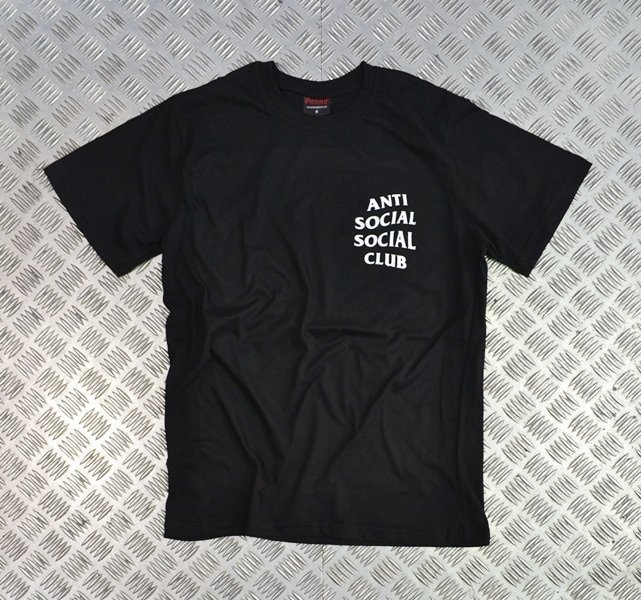 ANTI SOCIAL CLUB Baskılı T-shirt SİYAH - M
