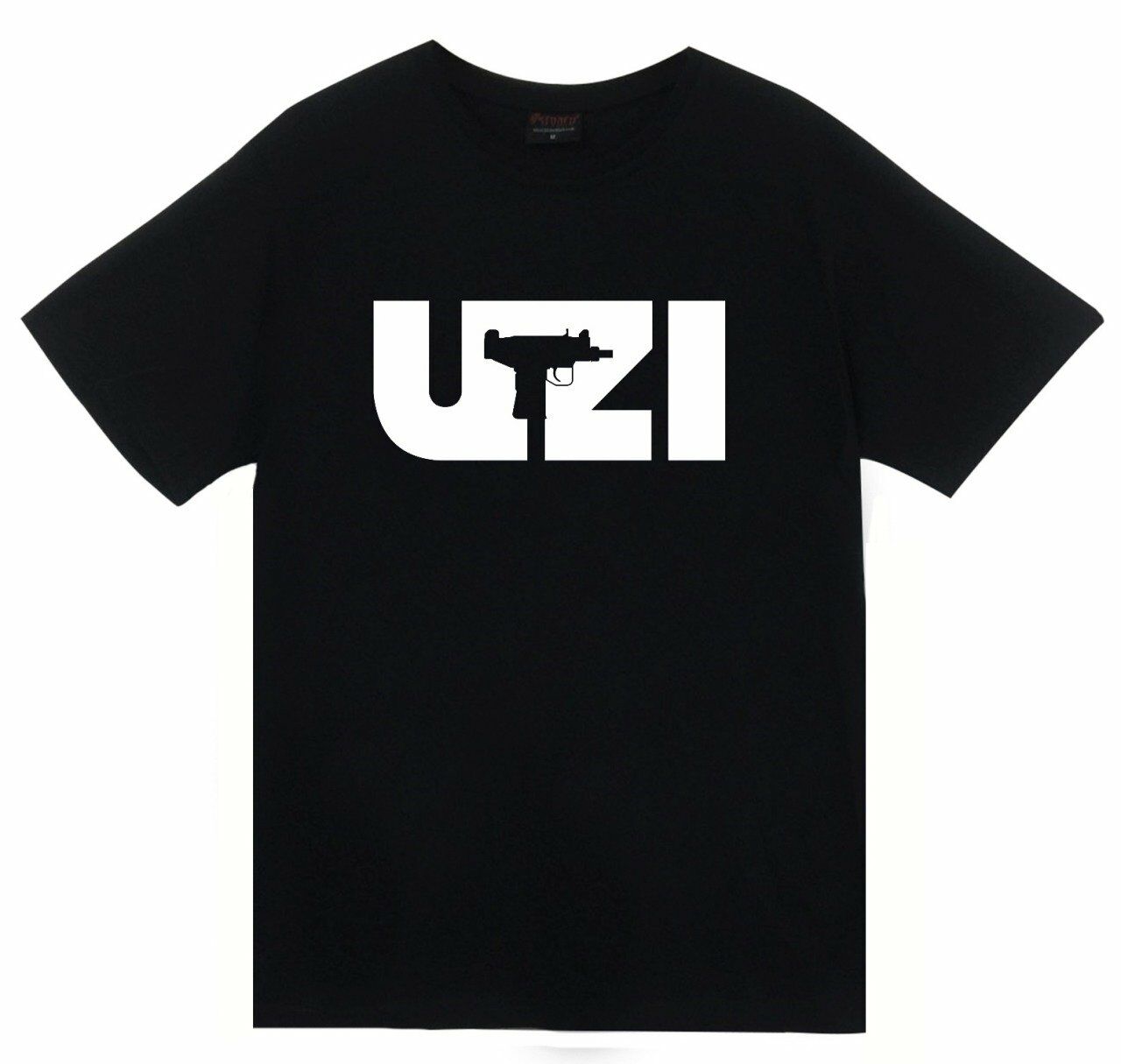 Uzi Baskılı T-shirt
