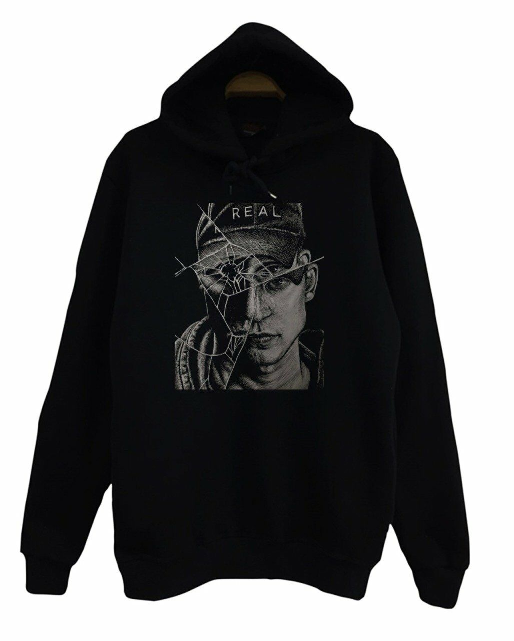 NF Baskılı Kapüşonlu Sweatshirt