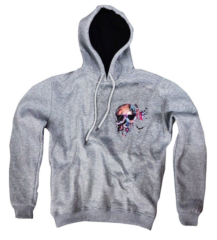 KURU KAFA Baskılı Sweatshirt