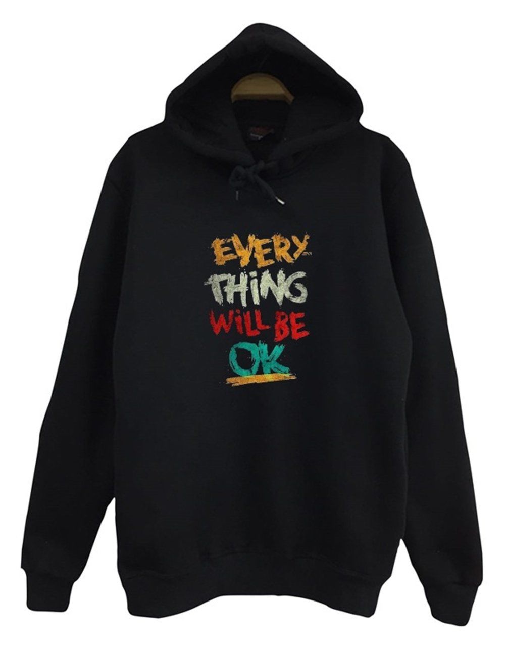 Everything Will Be OK Baskılı Çocuk Sweatshirt