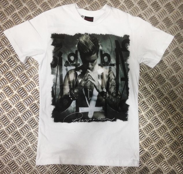 JUSTIN BIEBER Baskılı T-shirt