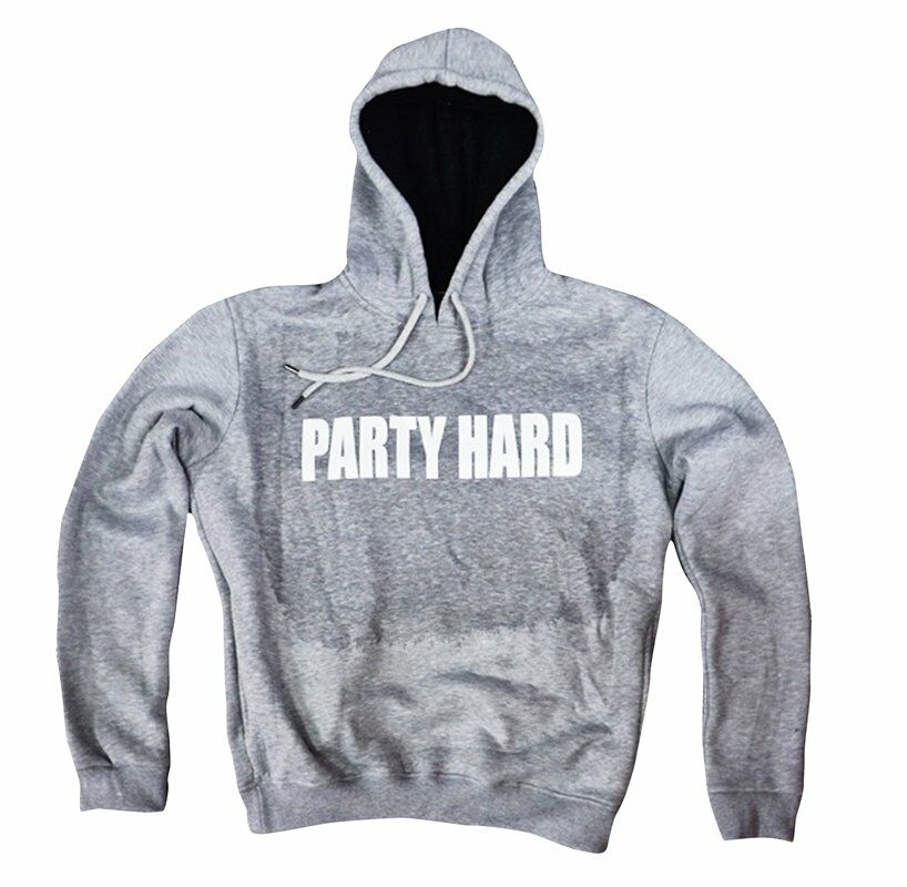 PARTY HARD Baskılı Sweatshirt