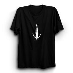 Yüzme Dalış Swimming Baskılı Tshirt