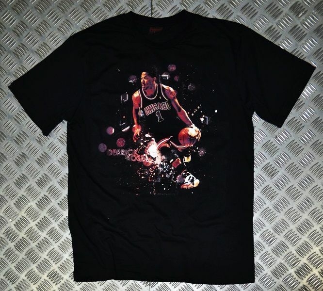 DERRICK ROSE Baskılı T-shirt