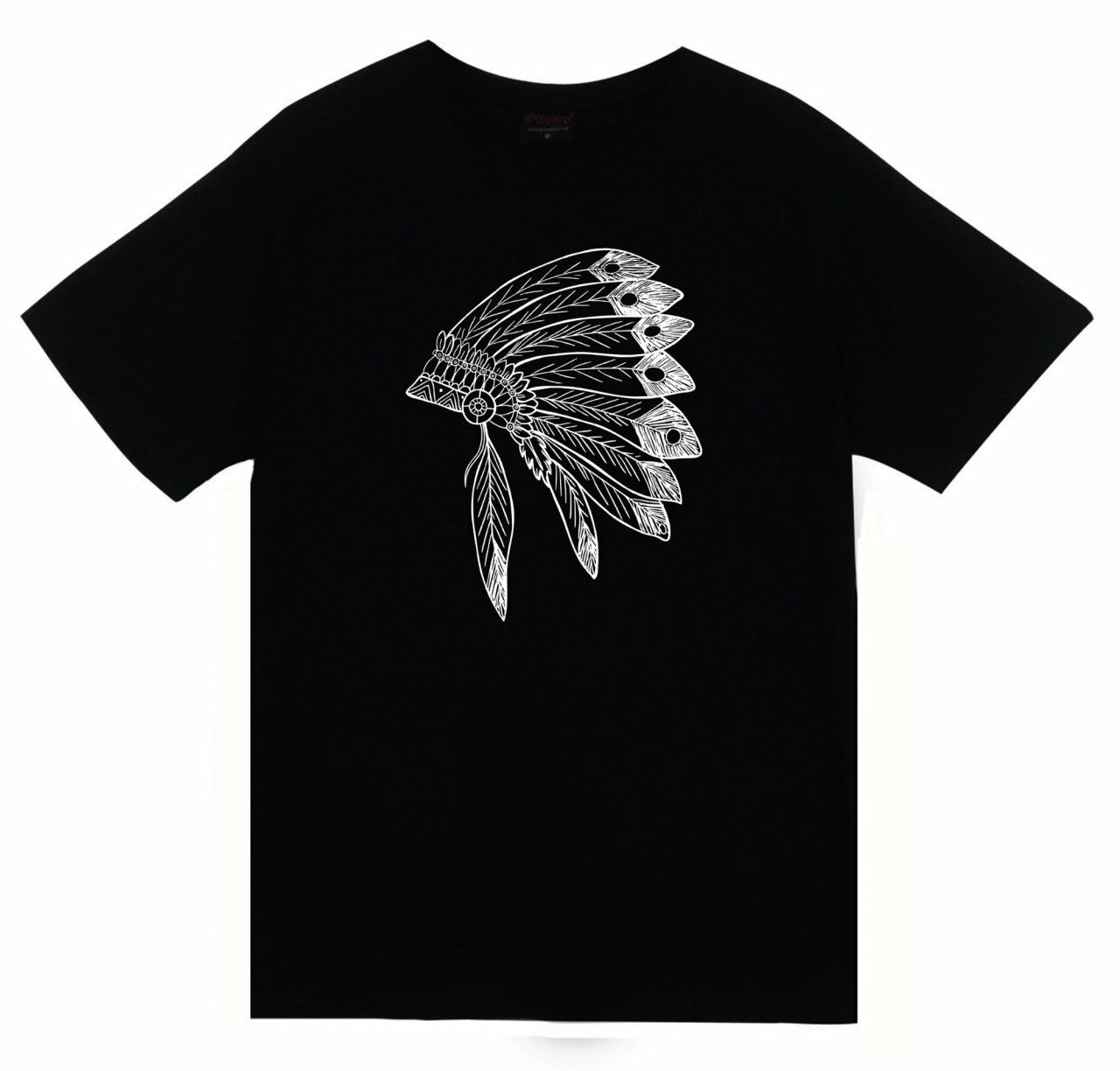 Kızılderili Baskılı T-shirt