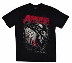 Asking Alexnadria Baskılı T-shirt