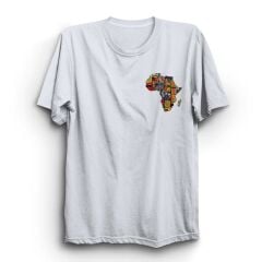 Afrika Baskılı Tshirt